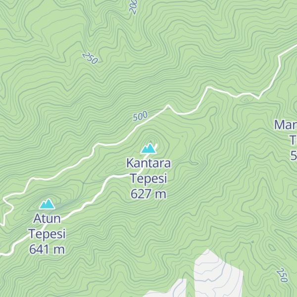 Map of Kantara Tepesi