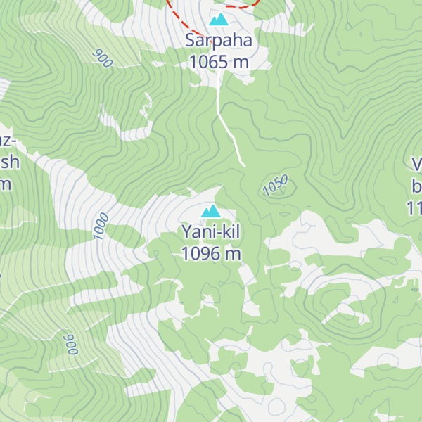 Map of Yani-kil