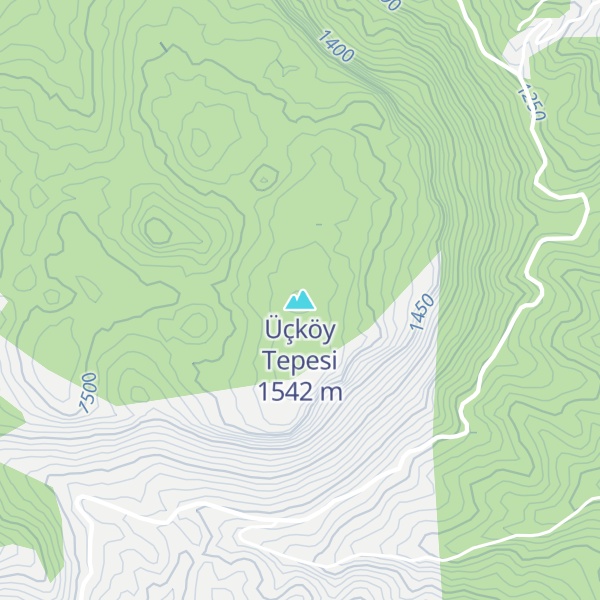 Map of Üçköy Tepesi
