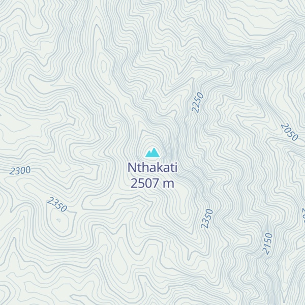 Map of Nthakati