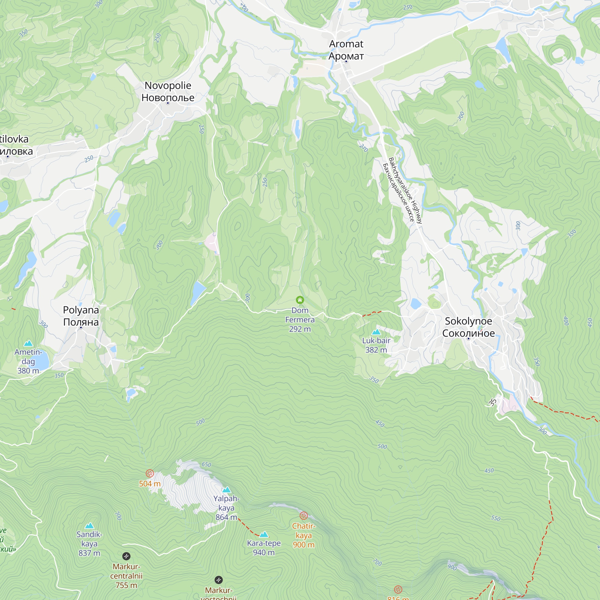 Dom Fermera map
