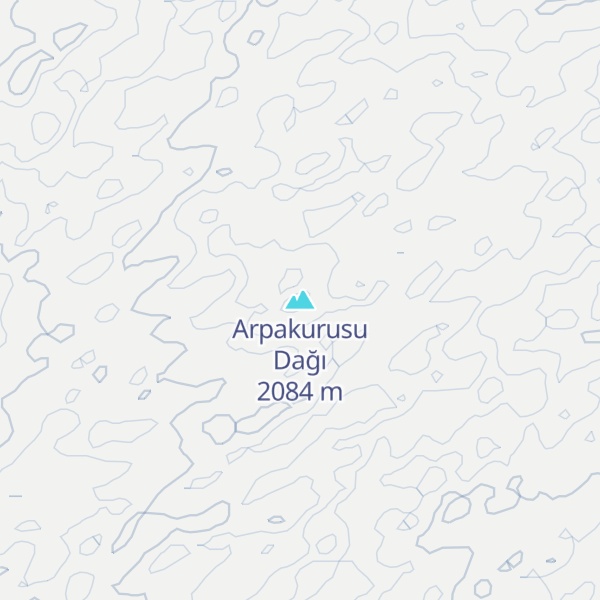 Map of Arpakurusu Dağı