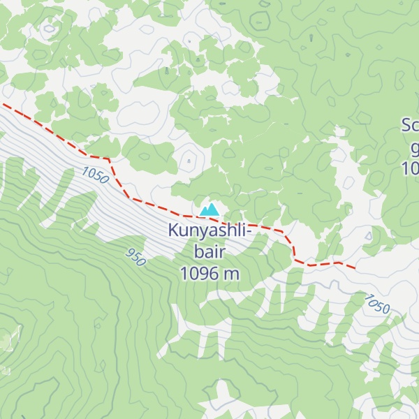 Map of Kunyashli-bair