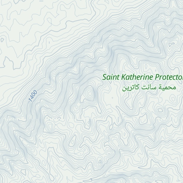 Map of Jabal al Banāt