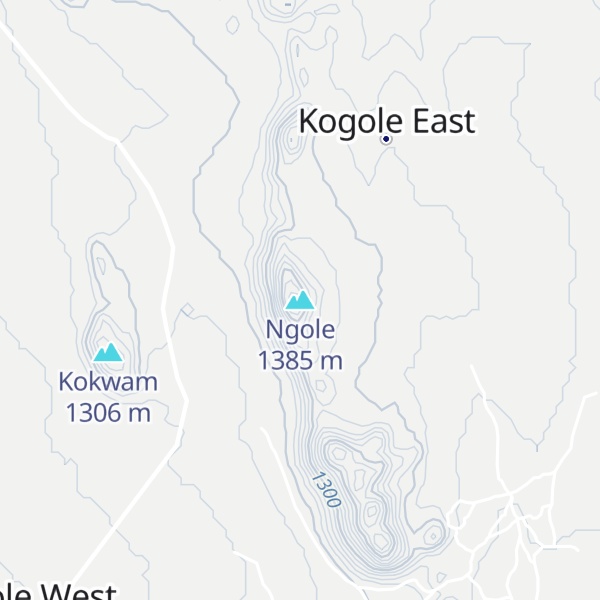 Map of Ngole