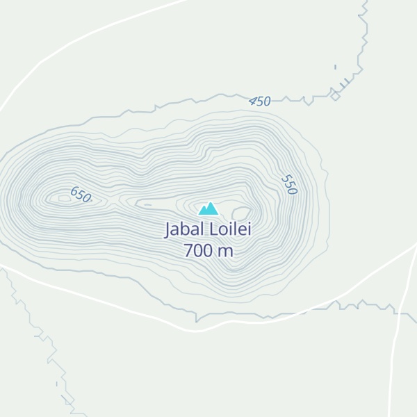 Map of Jabal Loilei