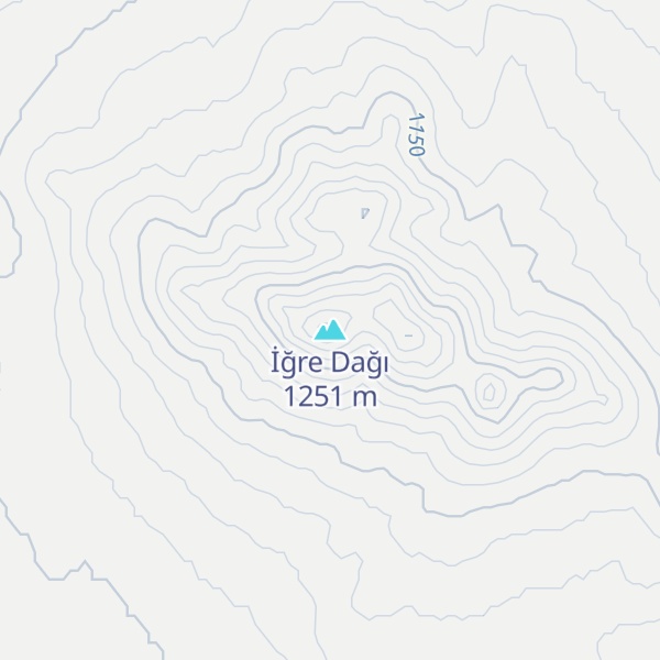 Map of İğre Dağı
