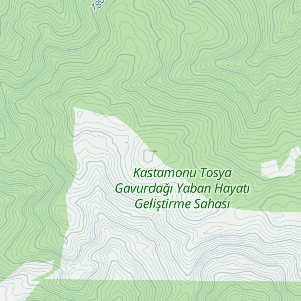 Map of Tosya Dağı
