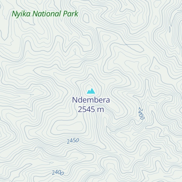 Map of Ndembera