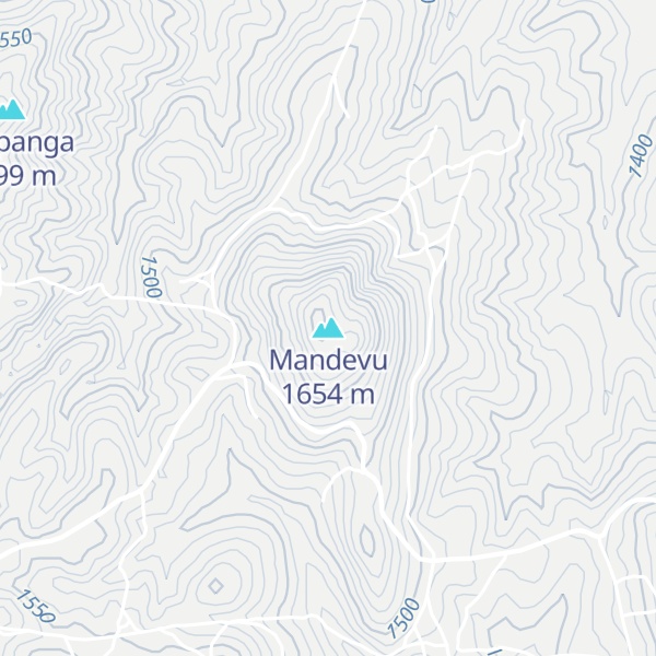 Map of Mandevu