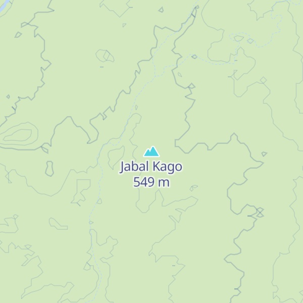 Map of Jabal Kago