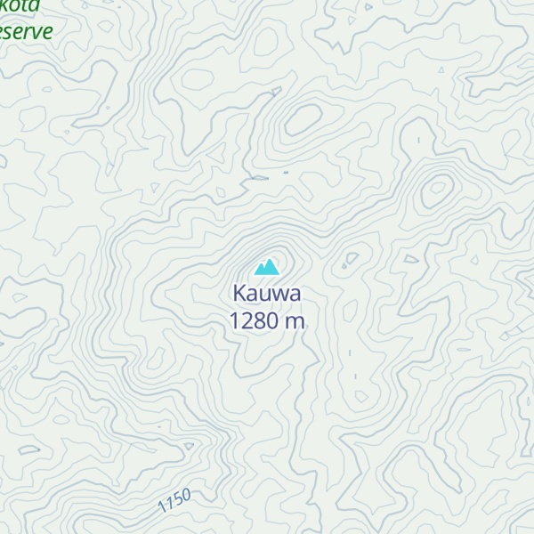 Map of Kauwa