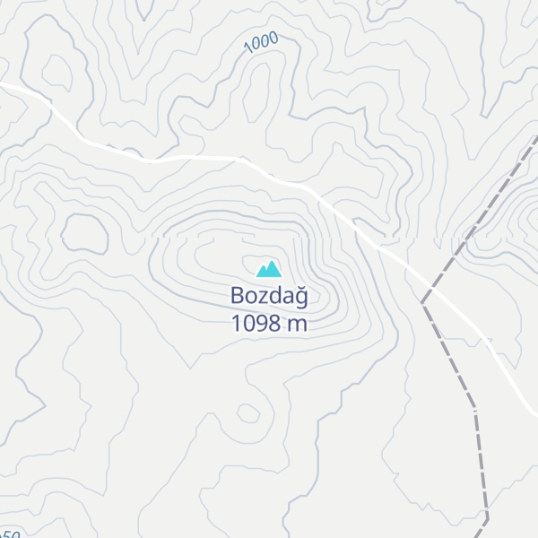 Map of Bozdağ