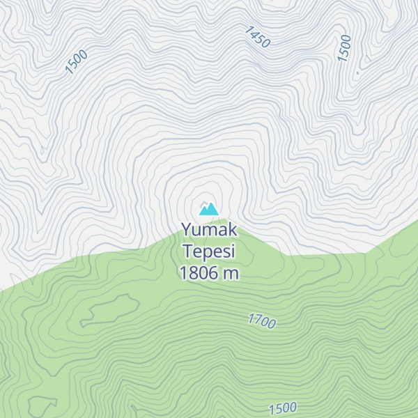Map of Yumak Tepesi