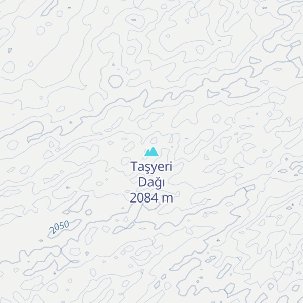 Map of Taşyeri Dağı