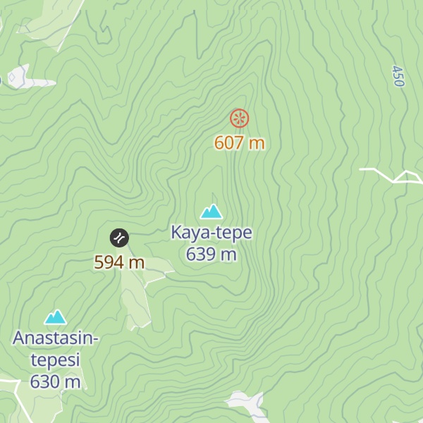 Map of Kaya-tepe