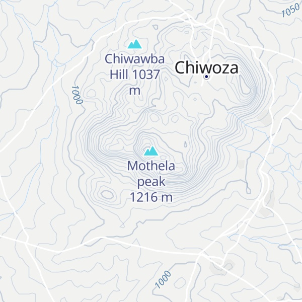 Map of Mothela peak