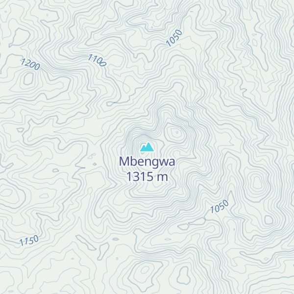 Map of Mbengwa
