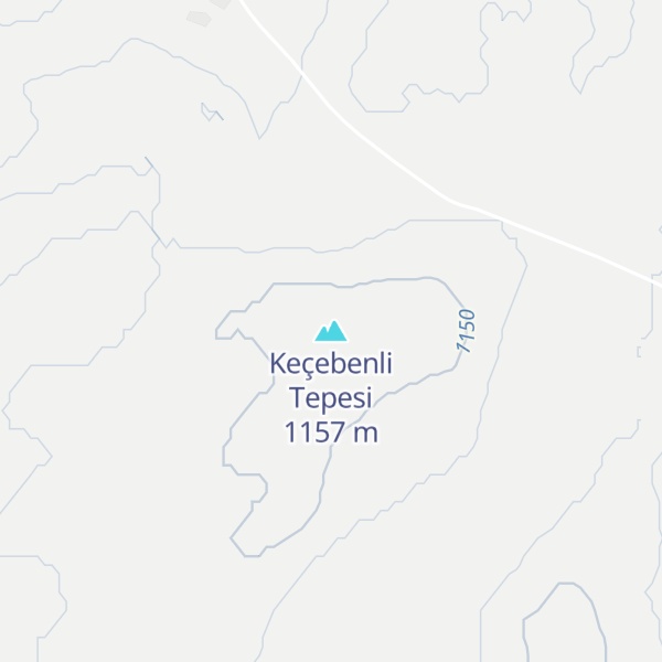 Map of Keçebenli Tepesi