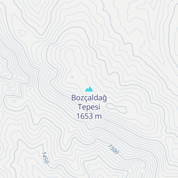 Map of Bozçaldağ Tepesi