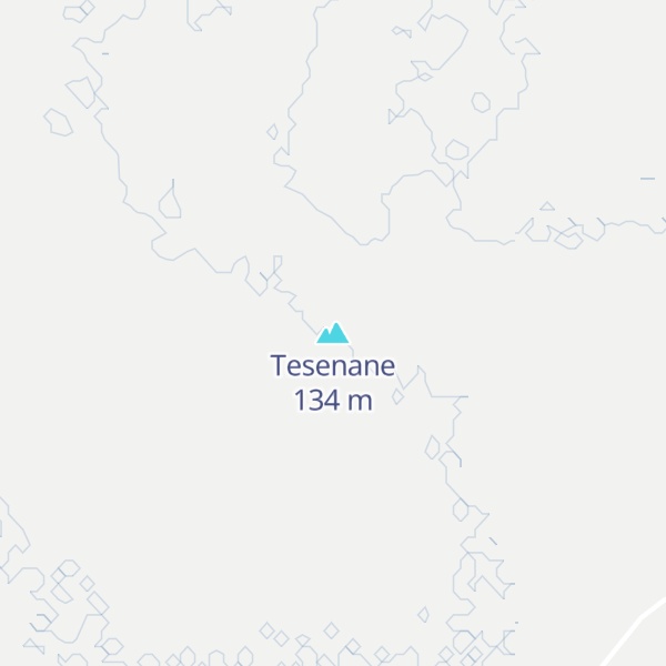 Map of Tesenane
