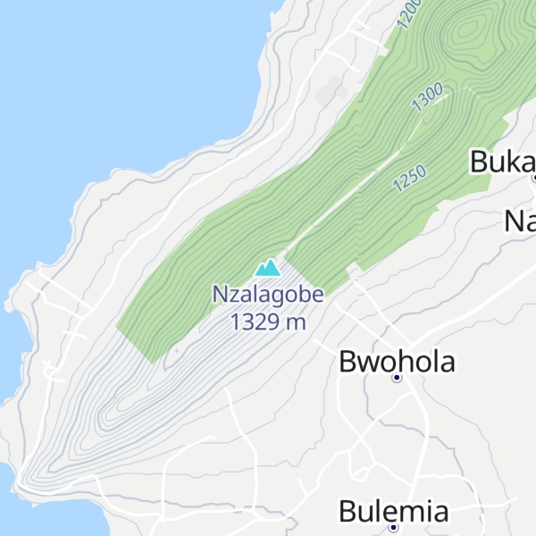 Map of Nzalagobe