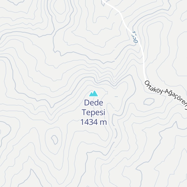 Map of Dede Tepesi