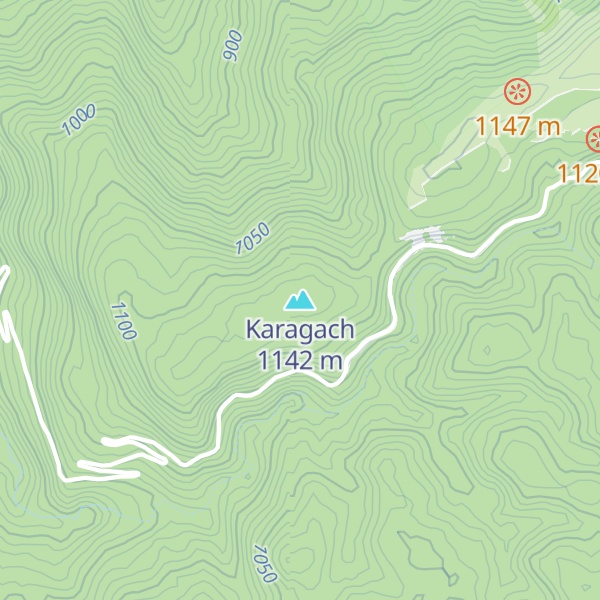 Map of Karagach