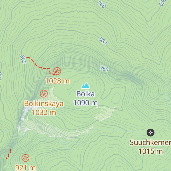Map of Boika