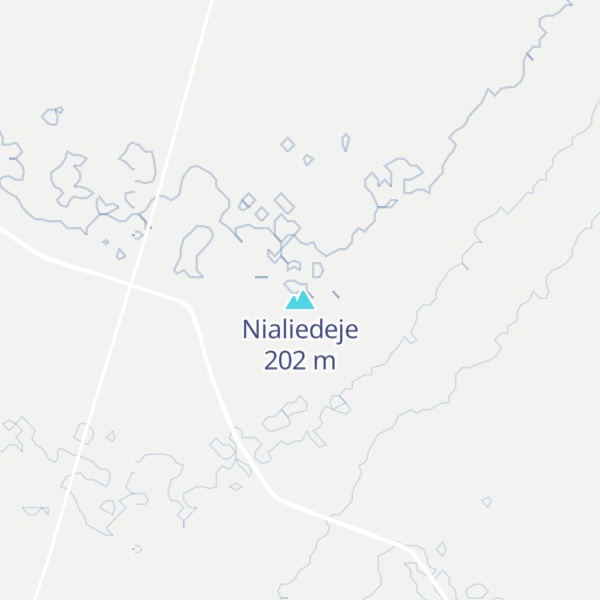 Map of Nialiedeje