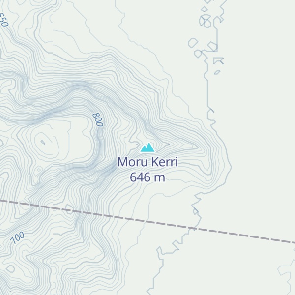Map of Moru Kerri