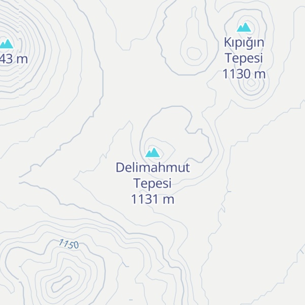Map of Delimahmut Tepesi