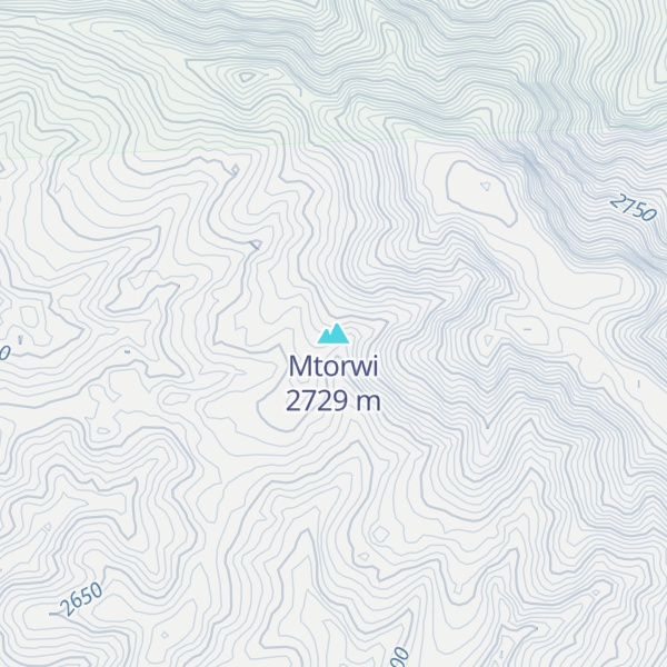 Map of Mtorwi