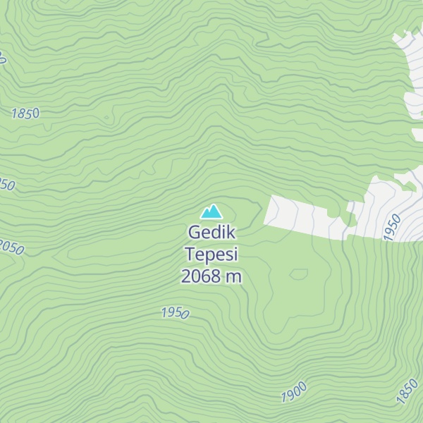 Map of Gedik Tepesi