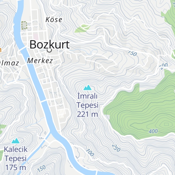 Map of İmralı Tepesi