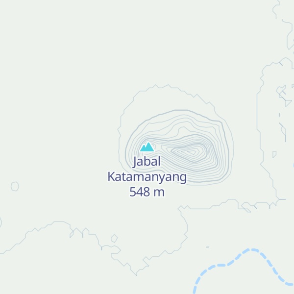 Map of Jabal Katamanyang