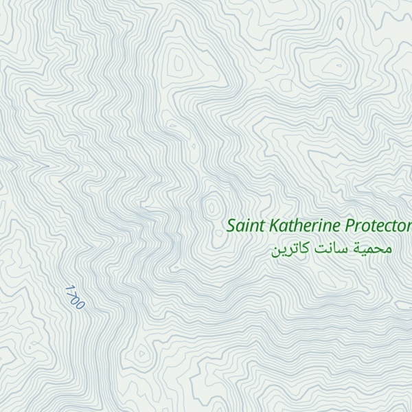 Map of Jabal Shaykh al ‘Arab