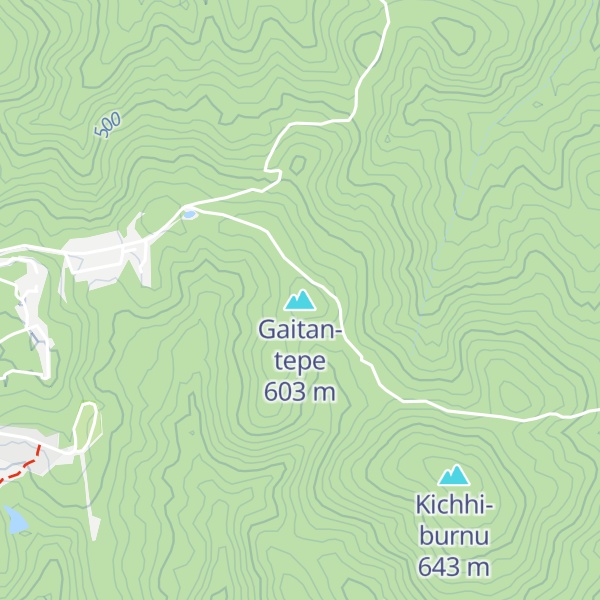 Map of Gaitan-tepe