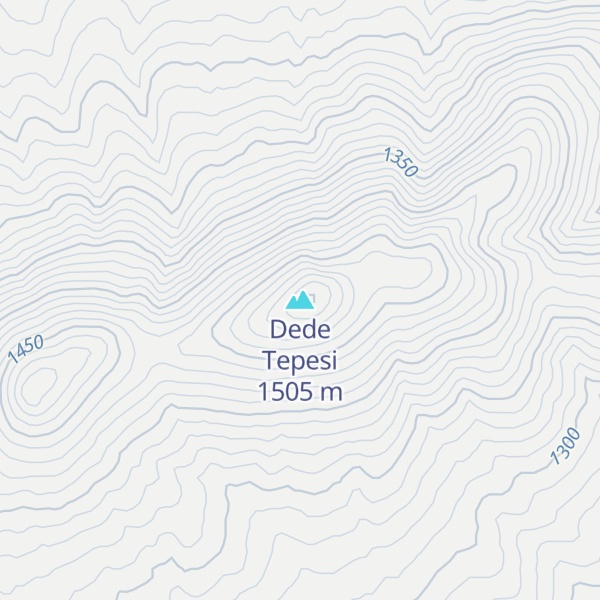 Map of Dede Tepesi
