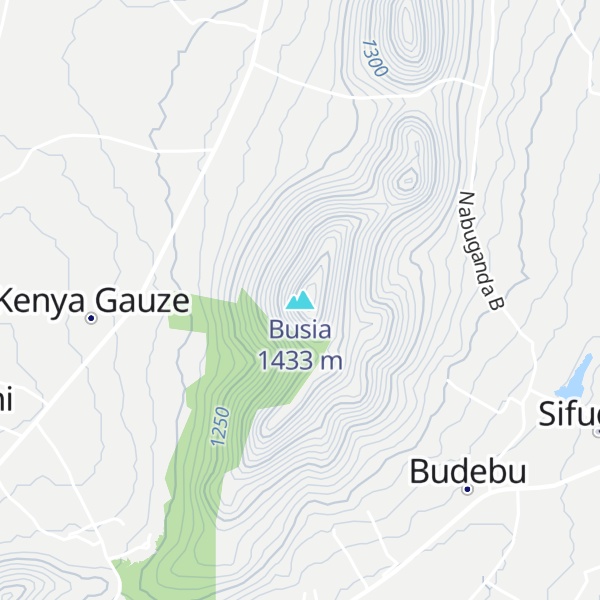 Map of Busia