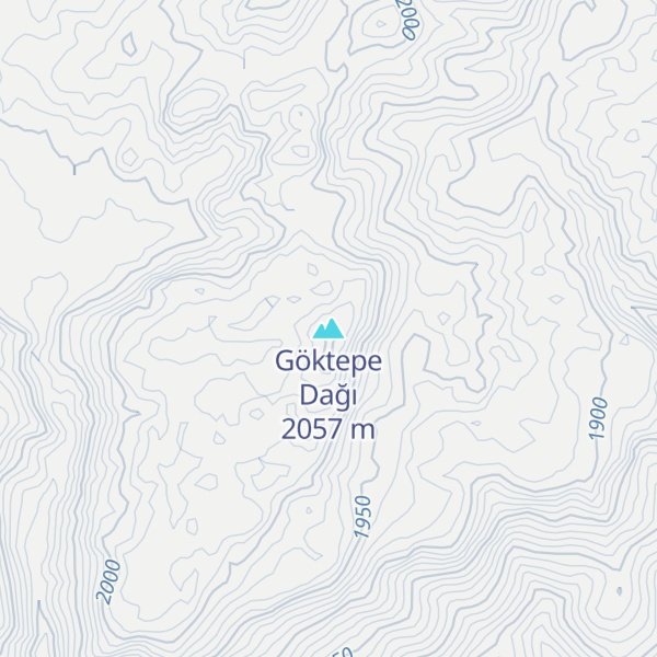 Map of Göktepe Dağı