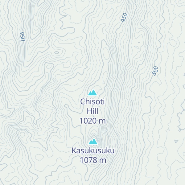 Map of Chisoti Hill