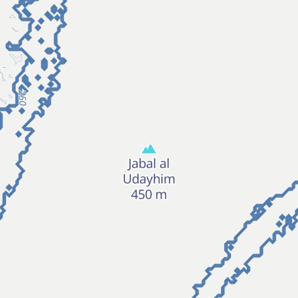 Map of Jabal al Udayhim