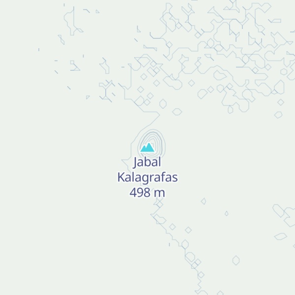 Map of Jabal Kalagrafas