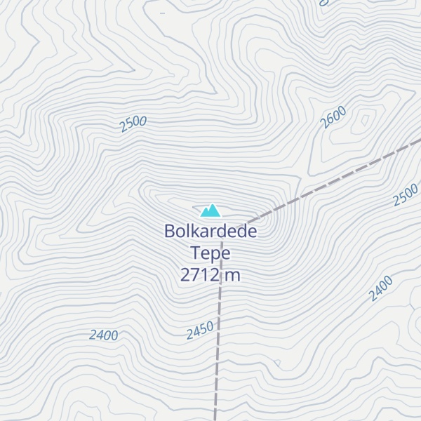 Map of Bolkardede Tepe
