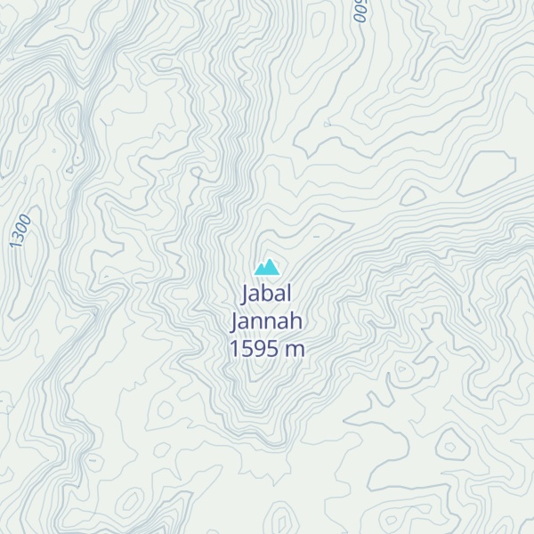 Map of Jabal Jannah