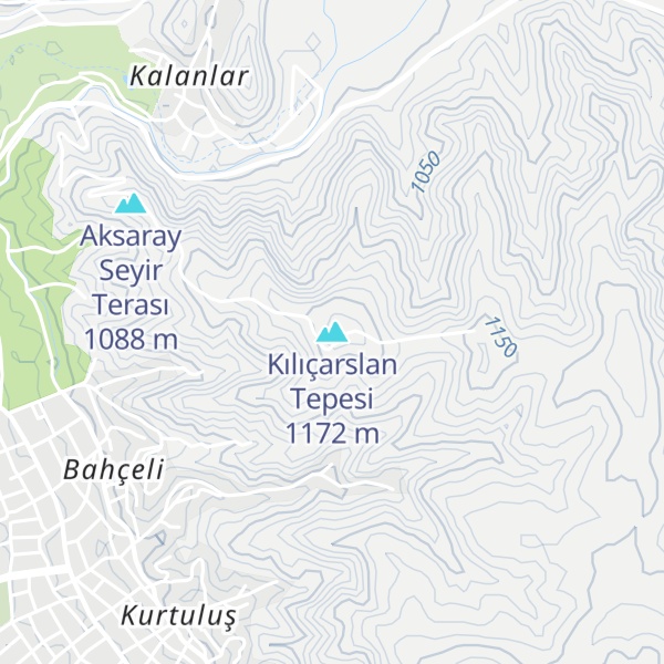Map of Kılıçarslan Tepesi