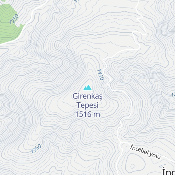 Map of Girenkaş Tepesi