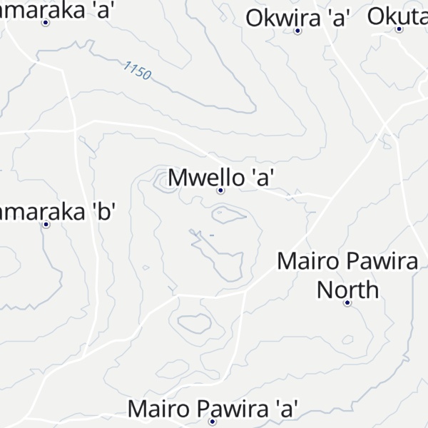 Map of Mwelo