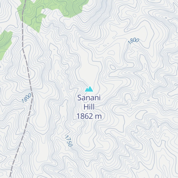 Map of Sanani Hill